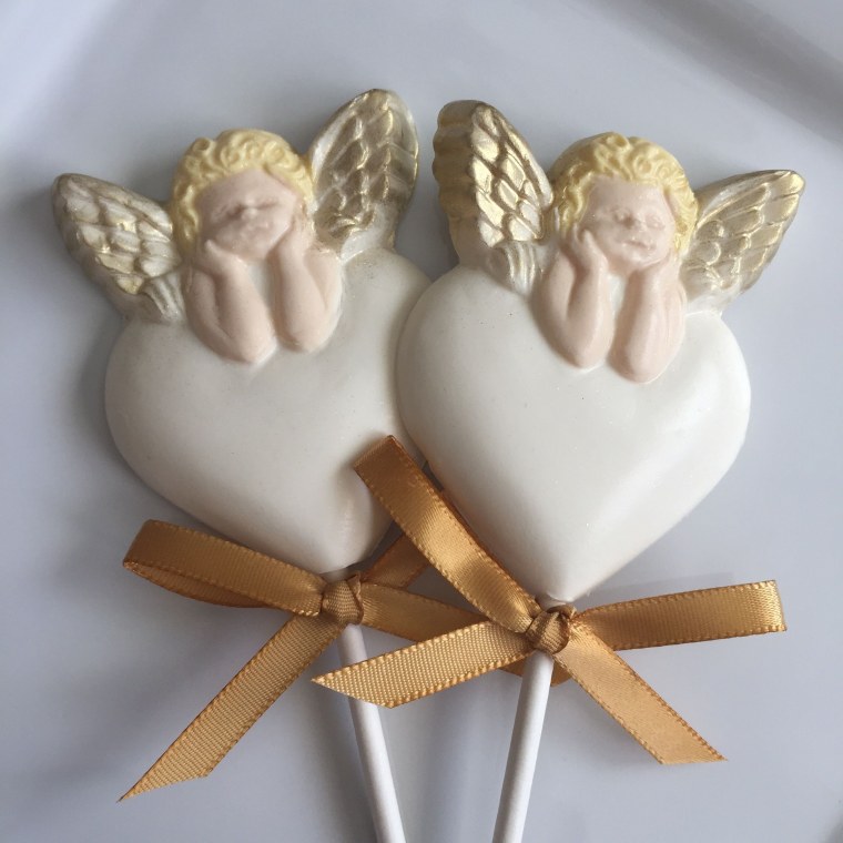 Ангелочки из шоколада