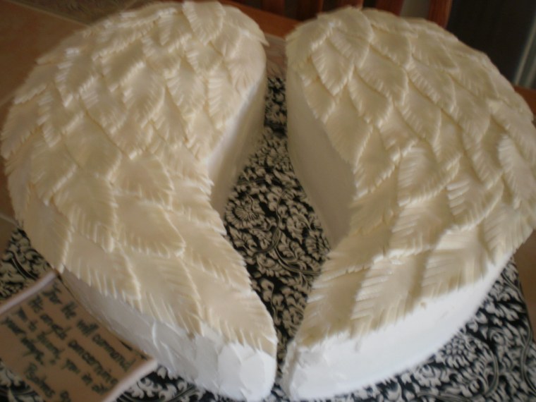 Крылья из крема