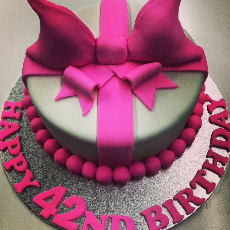 Тортики на 42 года