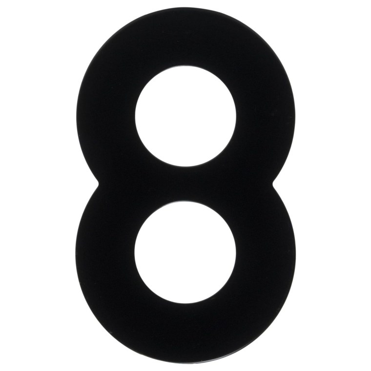 Цифры черные