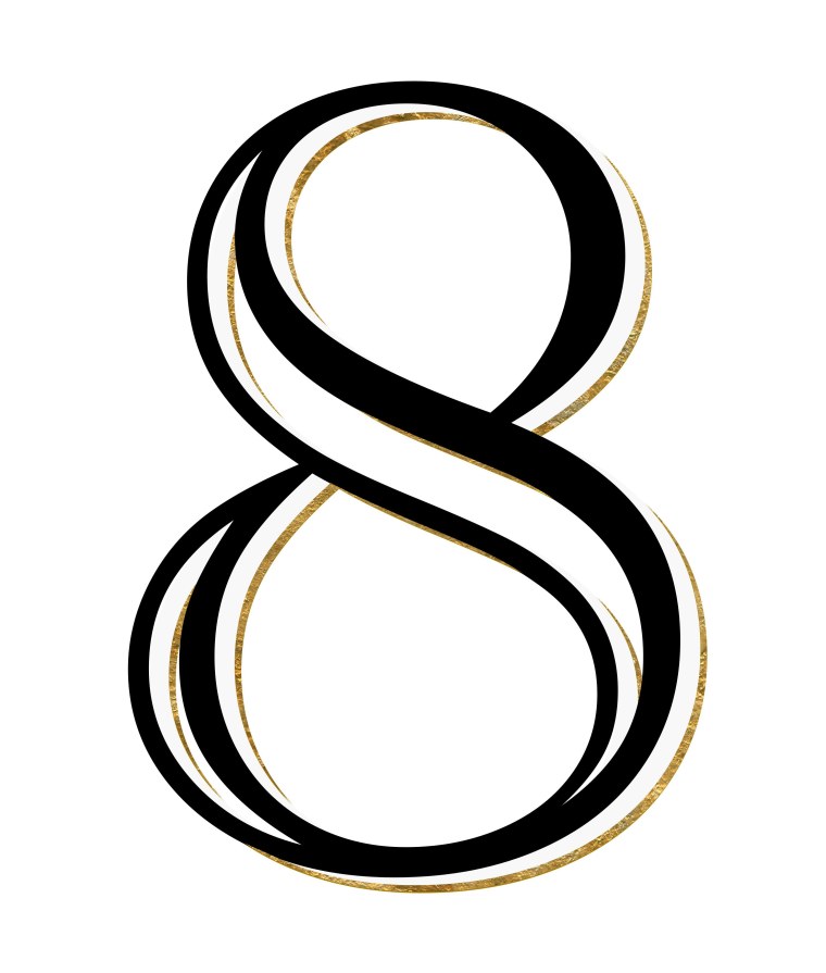 Красивая восьмерка