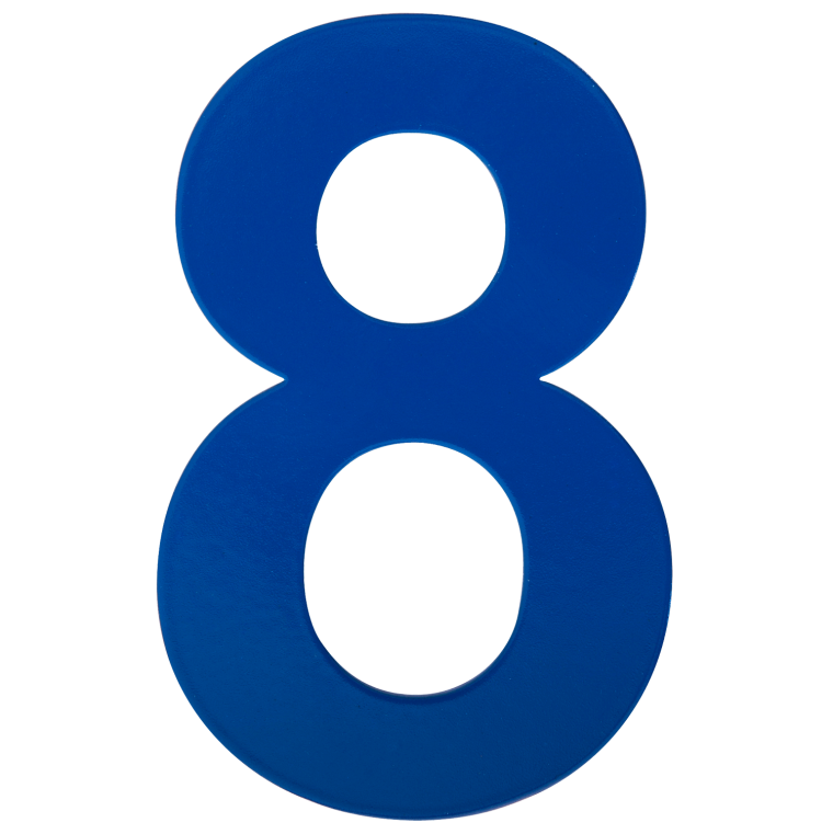 Цифра 8 красивая