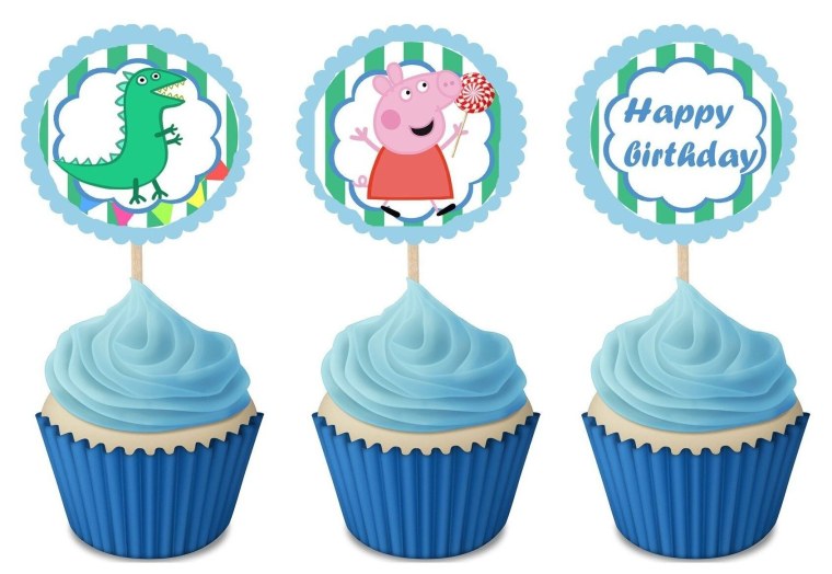 Топперы для капкейков