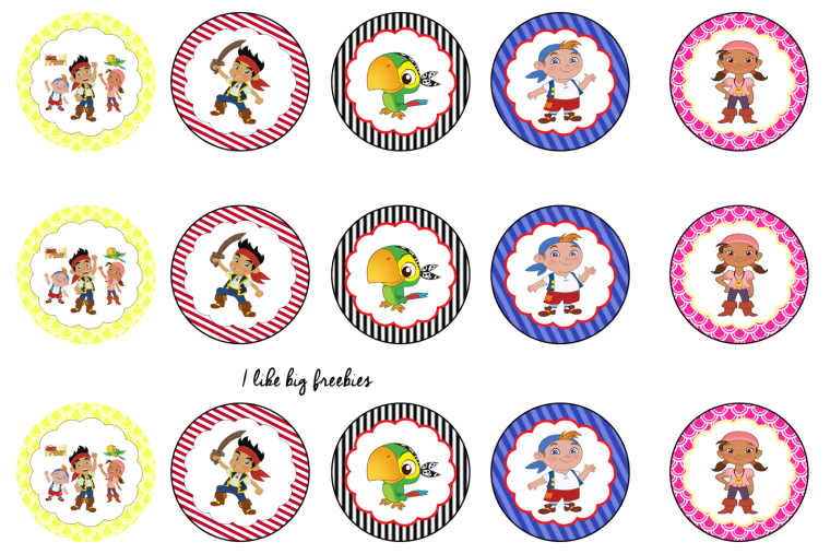 Шаблоны для капкейков с днем рождения