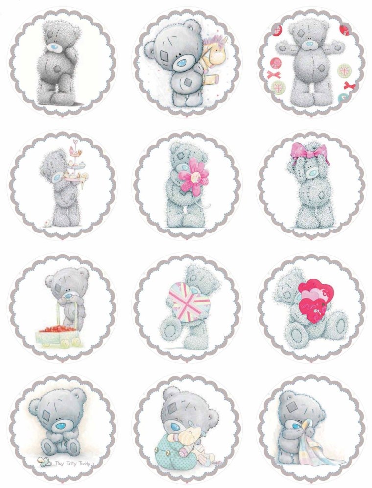 Мишки Тедди для скрапа