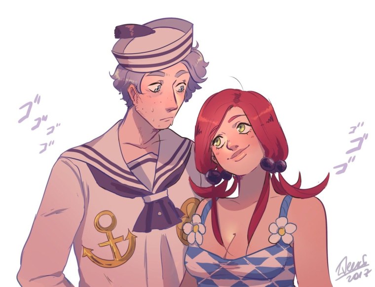 Смешарики Джоджо кроссовер