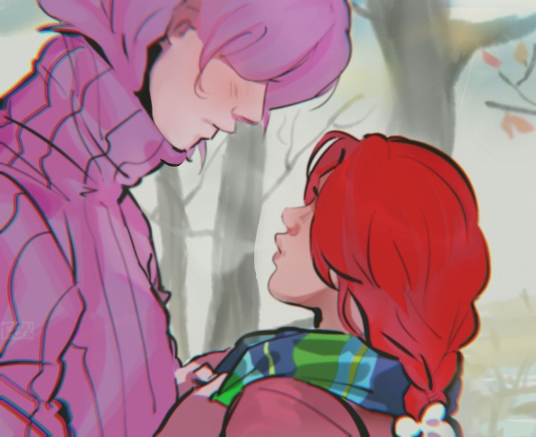 Нюша и Бараш арт