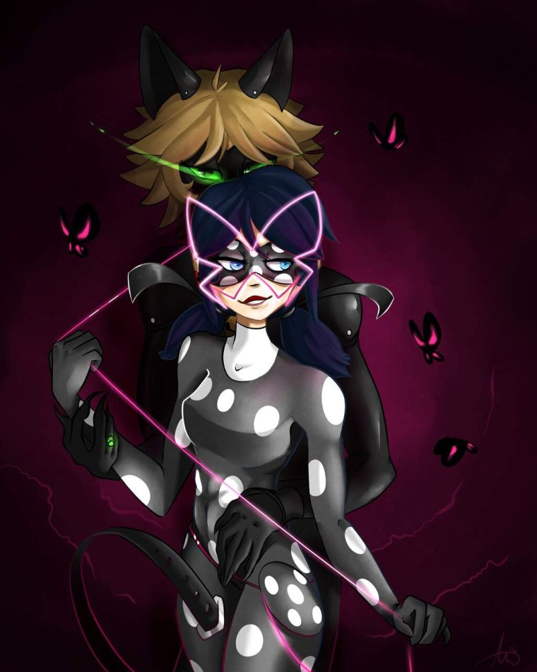 Леди баг и супер кот злая Маринет