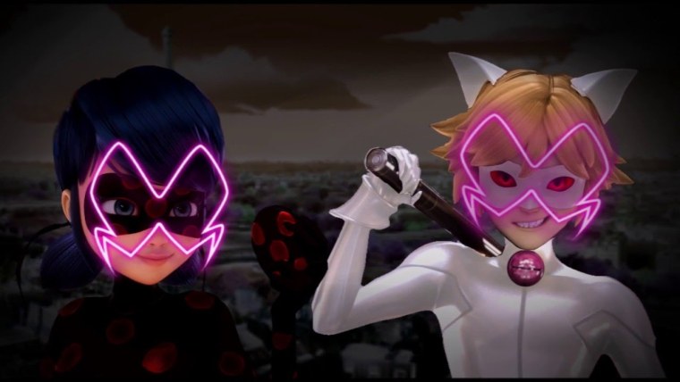 Злая леди баг и злой супер кот