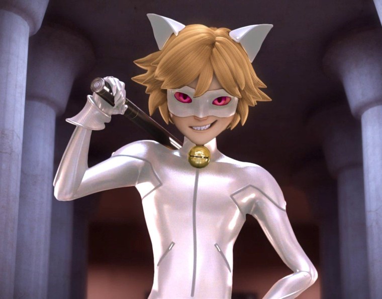 Адриан Агрест белый кот