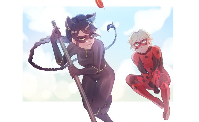 Miraculous Ladybug леди Нуар Мистер баг