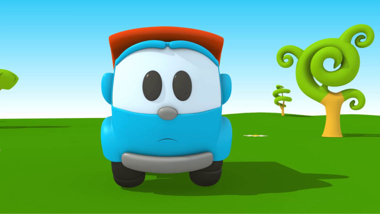 Грузовичок Лева герои мультфильма