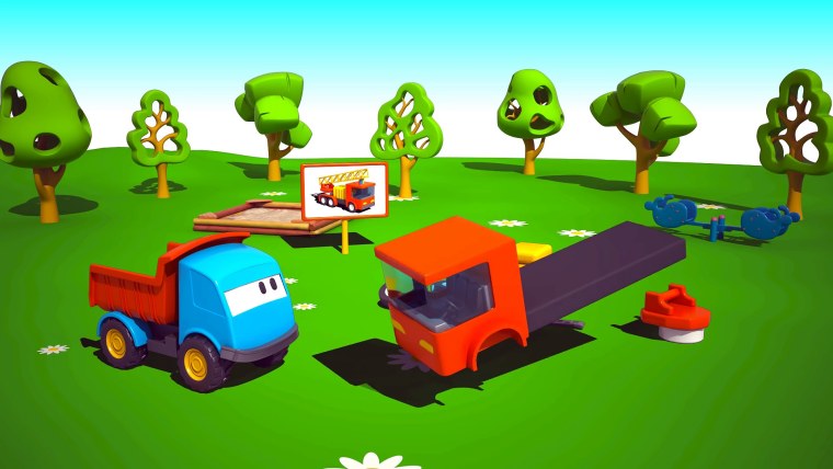 Грузовик Лева герои