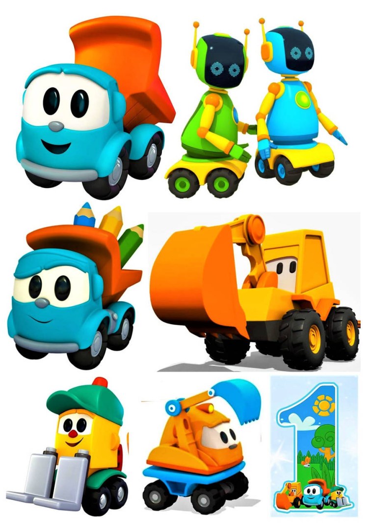 Грузовичок Лева картинки