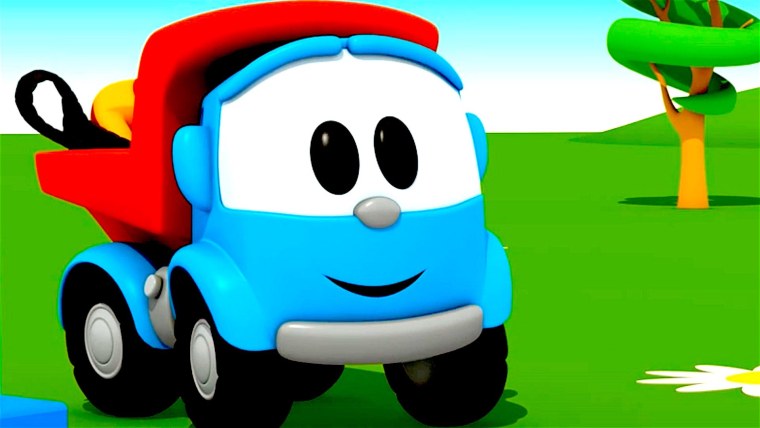 Синий Грузовичок Лева