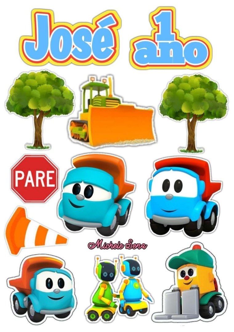 Грузовичок Лева герои мультфильма