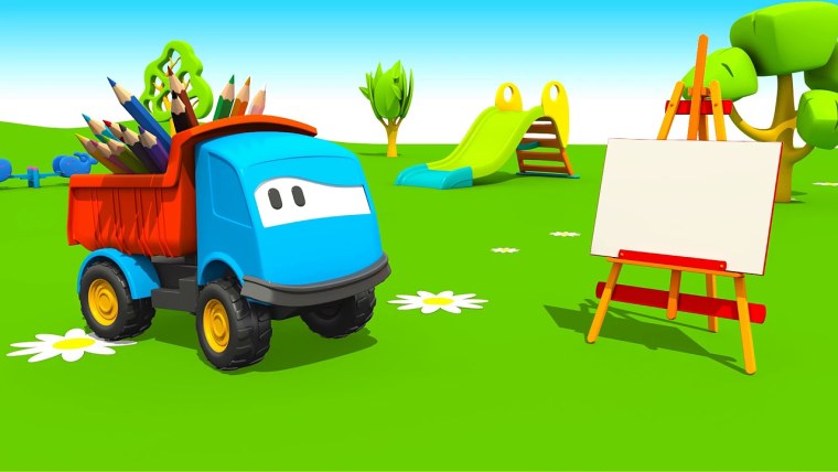 Грузовичок Лева пожарная машина