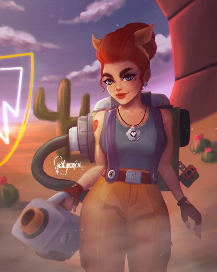 Аниме Пэм Brawl Stars