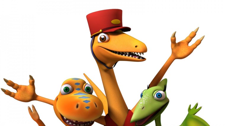 Динозаврик Бадди поезд динозавров