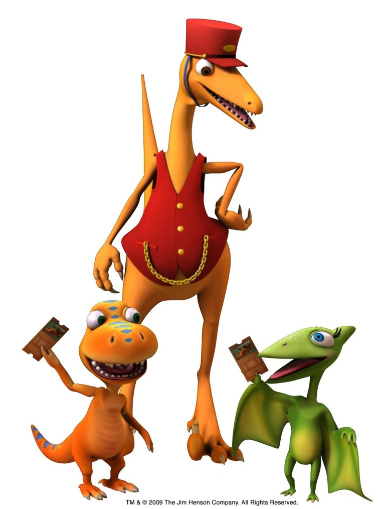 Поезд динозавров кондуктор