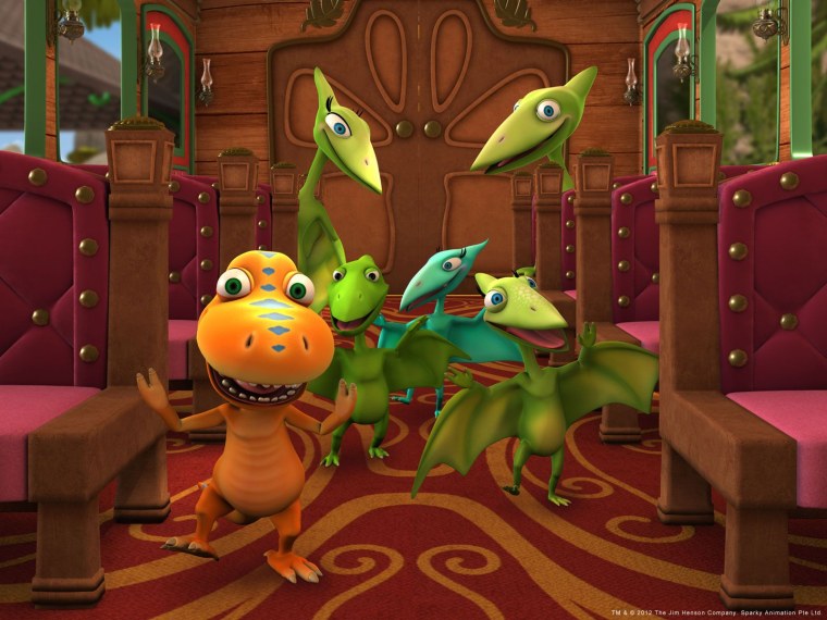 Поезд динозавров Дино поезд