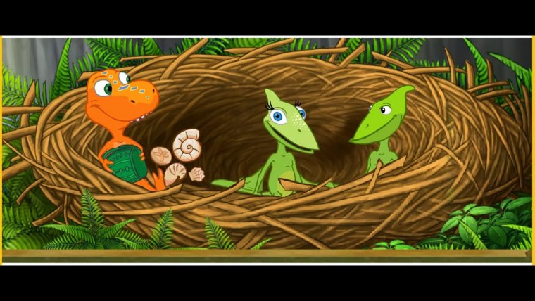 Поезд динозавров главные герои