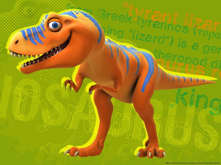 Поезд динозавров Долорес Тираннозавр