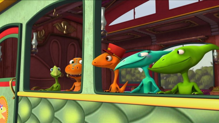 Поезд динозавров Дино поезд