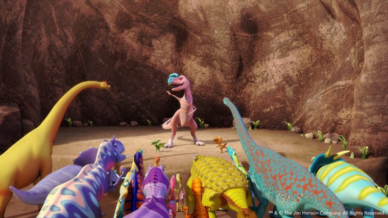 Поезд динозавров Ларамидия