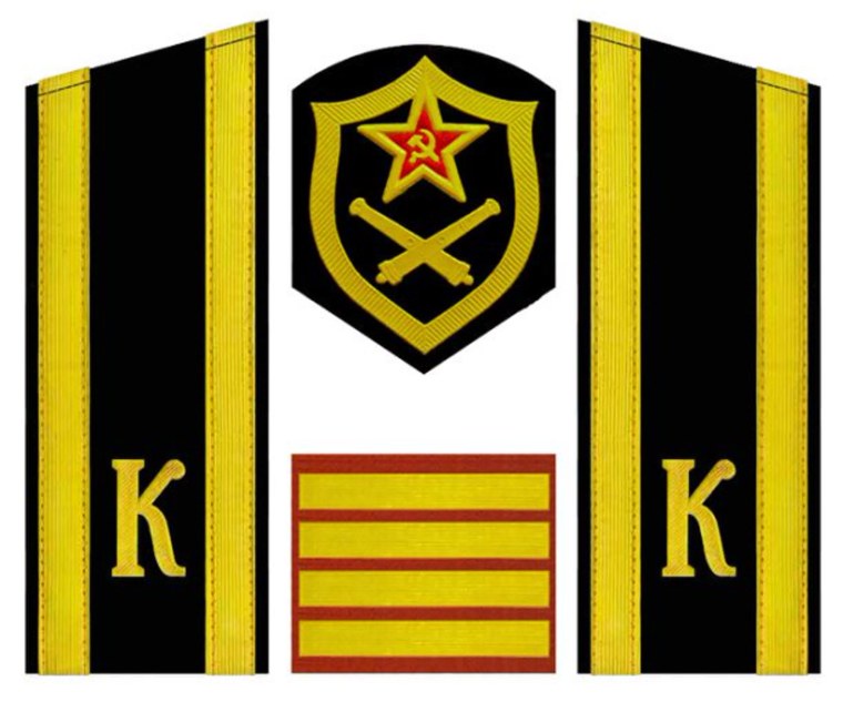 Погоны курсанта замстаршины