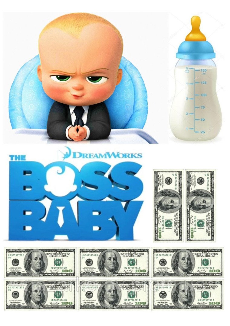 Босс молокосос сахарная печать