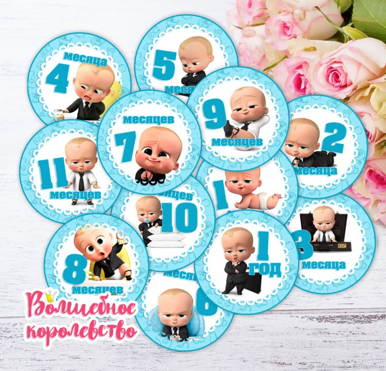 Босс молокосос картины для торта