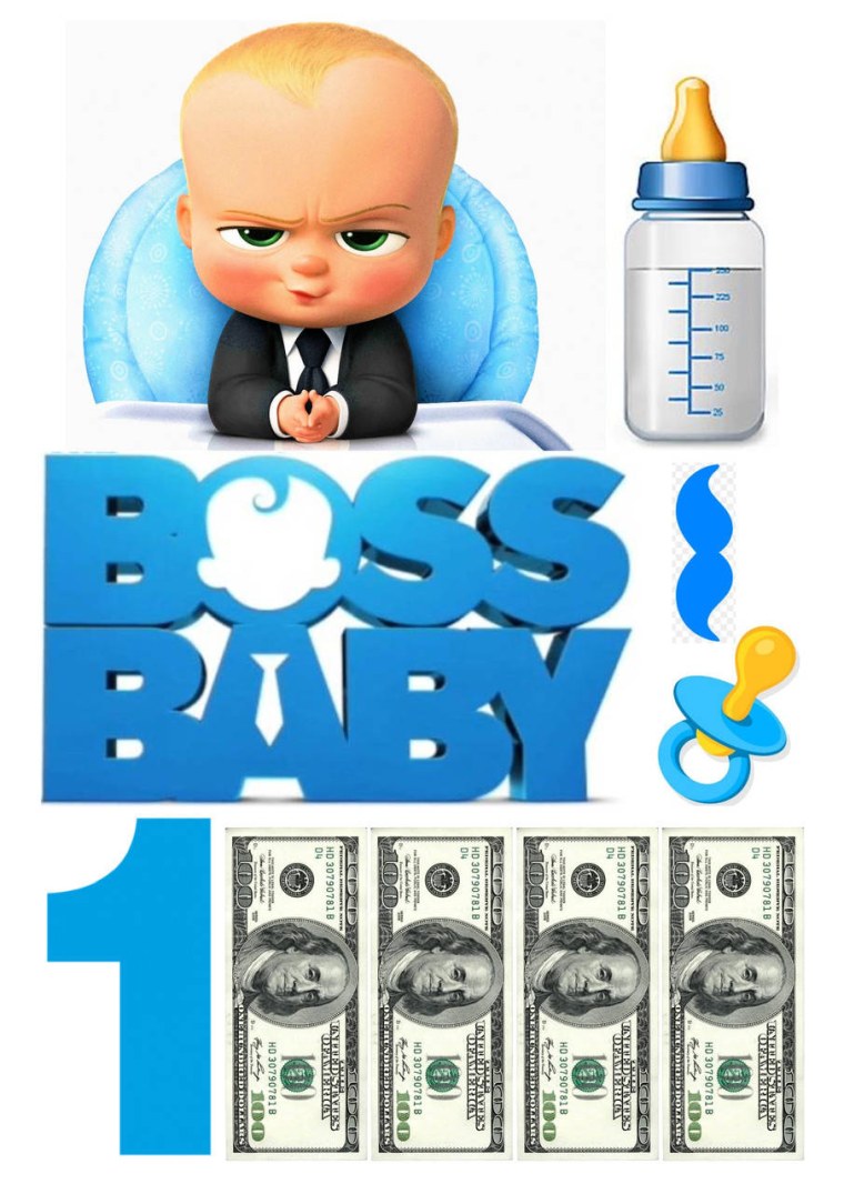 Босс молокосос сахарная печать в хорошем качестве