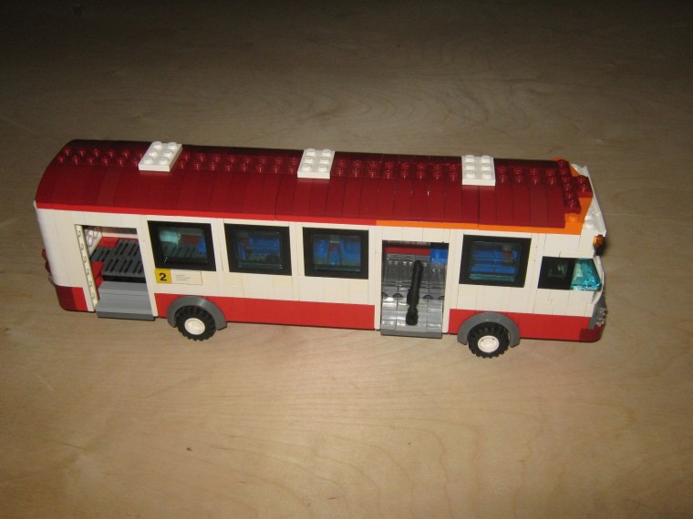 Автобуса ЛИАЗ 677 лего