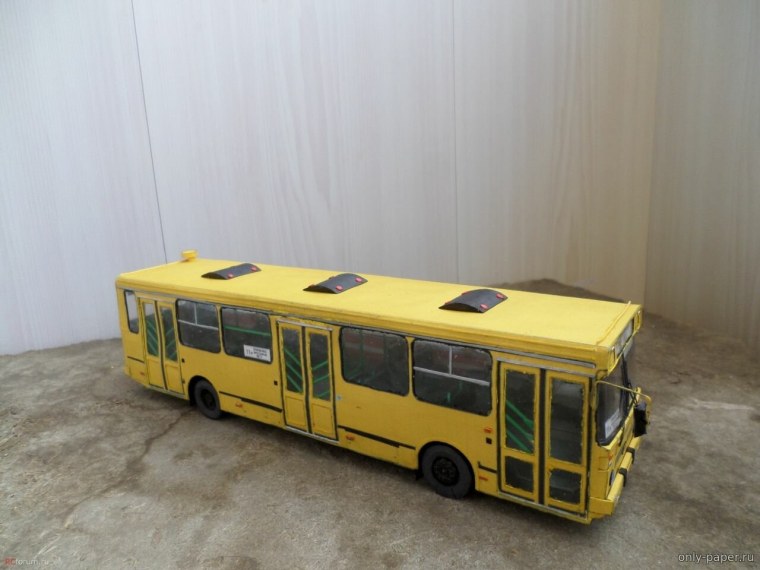 Бумажные автобусы ЛИАЗ 5256
