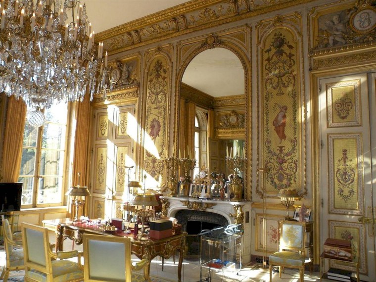 Елисейский дворец интерьеры