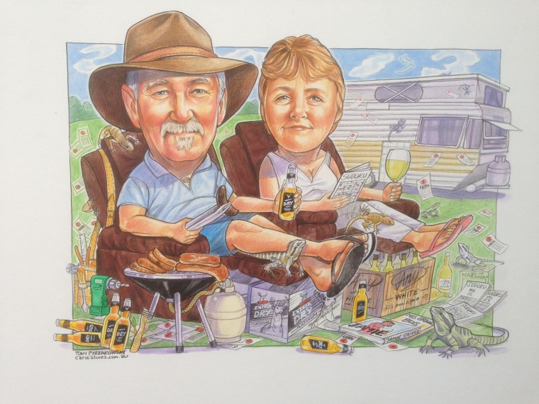 Стилистика иллюстраций карикатура