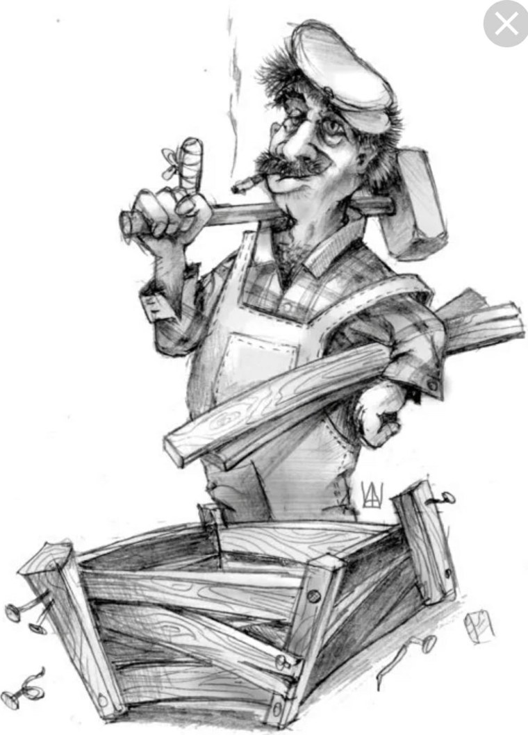 Шарж Столяр