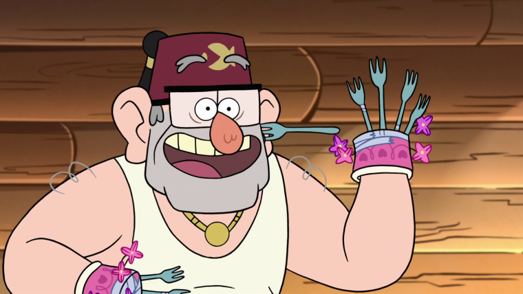 Гравити Фолз дядя стен без рук