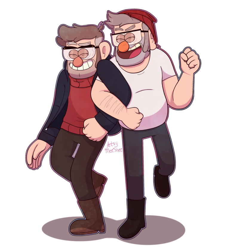Гравити Фолз Стэн и Форд