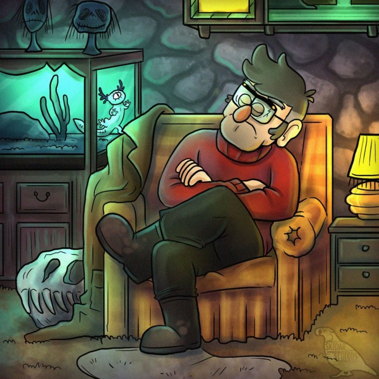 Стэнфорд Пайнс арт Билл