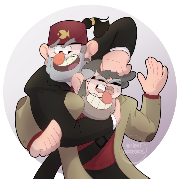 Гравити Фолз Стэнли и Стэнфорд