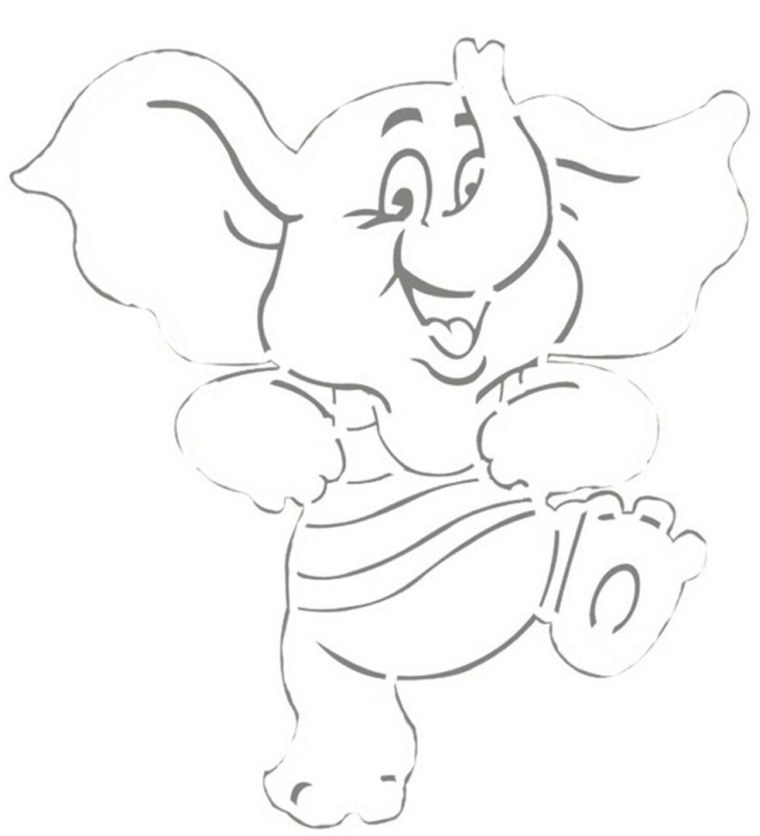 Вытынанки Винни пух