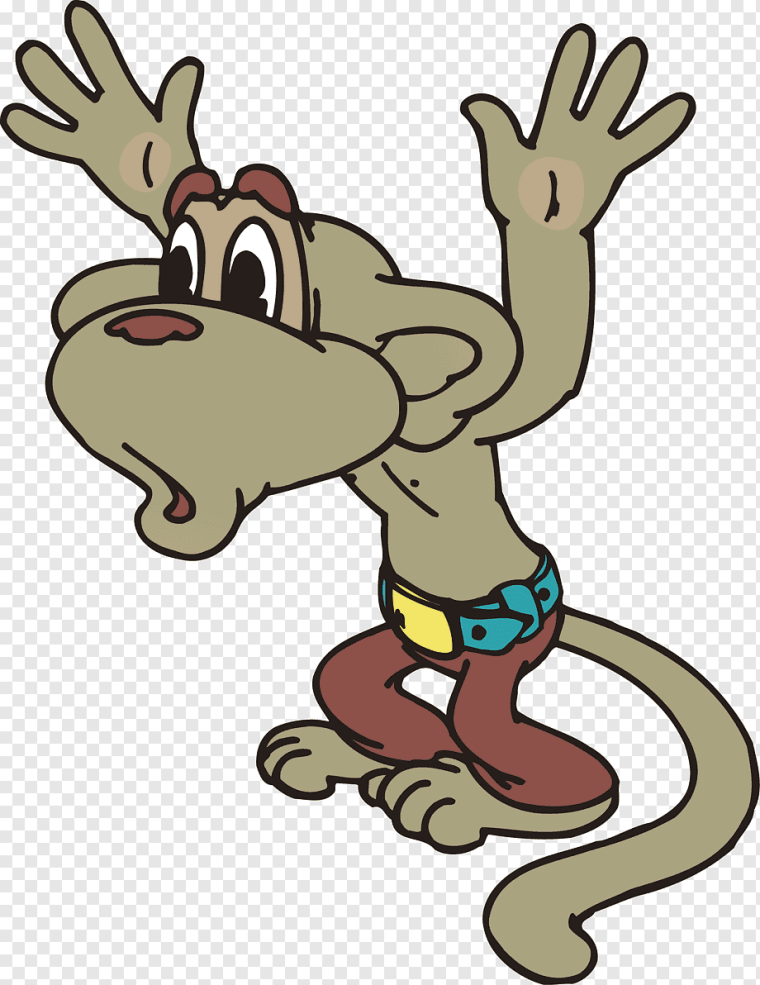 Мартышка из мультфильма крошка енот