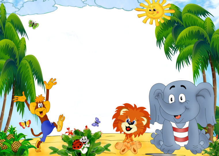 Рамки мультяшные детские