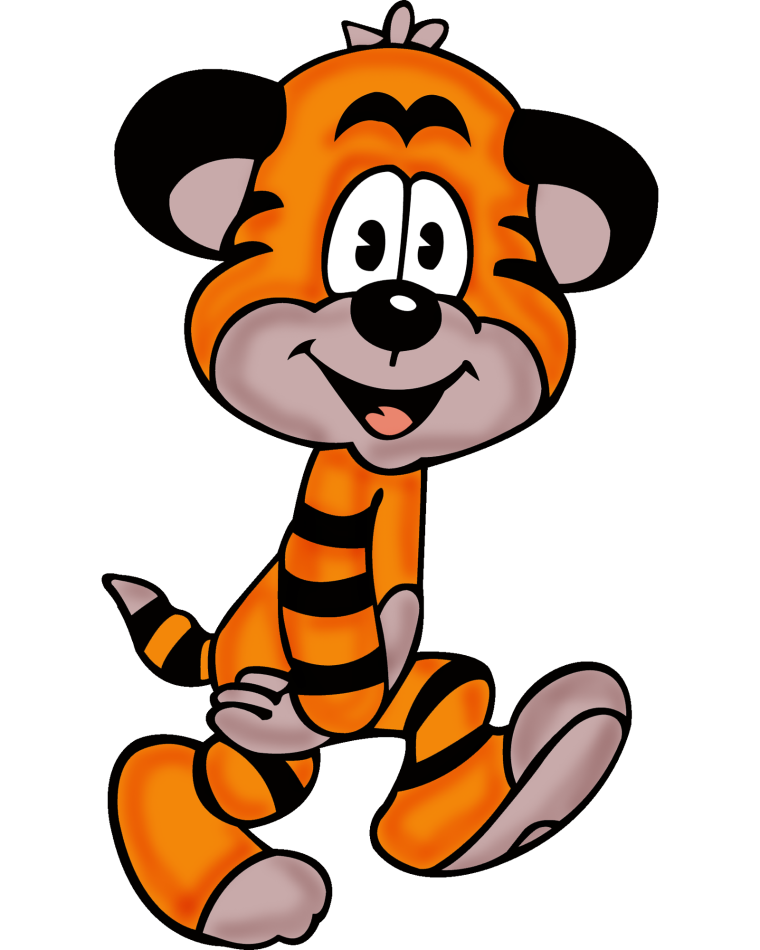 Тигренок мультяшный