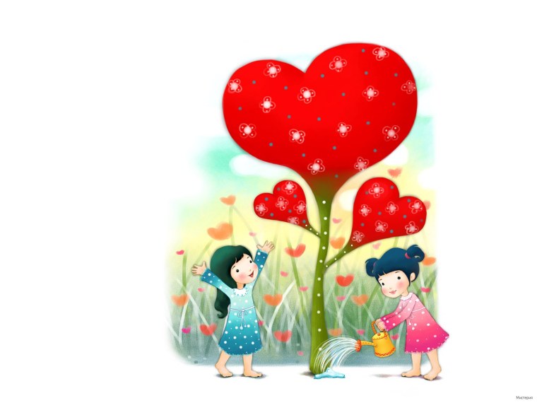 Любовь картинки для детей