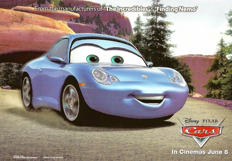 Cars 2006 Sally and MCQUEEN