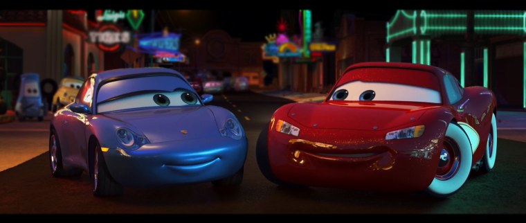 Тачки 3 Салли и Маккуин