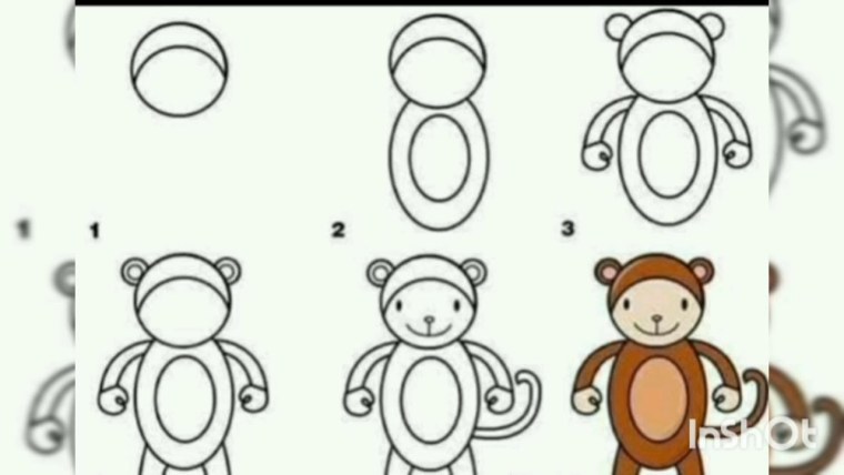 Пошаговые рисунки